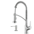 Karran USA Scottsdale 1.8 GPM Single Hole Kitchen Faucet Stainless Steel