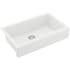 Karran USA Retrofit Farmhouse/Apron-Front Quartz/Granite 34" Single Bowl Kitchen Sink White