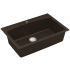 Karran USA Quartz QT 33" Drop In Single Basin Quartz Composite Kitchen Sink Brown