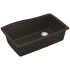 Karran USA Quartz QU 33-1/2" Undermount Single Basin Quartz Composite Kitchen Sink Brown