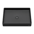 Karran USA Sternhagen 23-5/8" Rectangular Quartz Composite Vessel Bathroom Sink Black