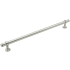 Keeler Cordelia 18" Center to Center Luxury Solid Brass Modern Industrial Custom Exclusive Appliance Bar Handle / Pull Satin Nickel