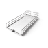 Kessebohmer 10 Inch Wide Dispensa Tray Chrome / White