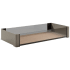 Kessebohmer CONERO 19 Inch Full Extension Concealed Drawer System with 40 Pound Weight Capacity - Single Champagne