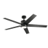 Kichler Brahm 56" 5 Blade Indoor LED Ceiling Fan Satin Black