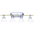 Pictured in Polished Brass with Chrome