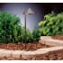 Kichler Single Six Groove 12V Bollard Path Light Textured Architectural Bronze