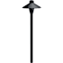 Kichler Single 12V Center Mount Path Light Black Brass
