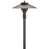 Kichler Single Light 1-3/4" High Outdoor Post Light Centennial Brass