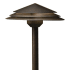 Kichler Round Tiered 21" LED Path and Spread Light - 2700K Aged Bronze