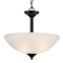 Kichler Jolie 2 Light 15" Wide Pendant Black