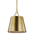 Kichler Maclain 1 Light Pendant Natural Brass