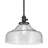 Kichler Avery 15" 1 Light Wide Pendant Black