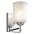 Kichler Shailene 9" Tall Bathroom Sconce Chrome