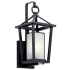 Kichler 17" Tall Outdoor Wall Sconce Black