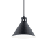 Kichler Zailey 11" Wide Single Pendant with Metal Shade Black