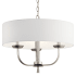 Kichler Kennewick 3 Light 20" Wide Chandelier Brushed Nickel