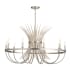 Kichler Baile 10 Light 37" Wide Taper Candle Chandelier Brushed Nickel