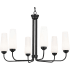 Kichler Truby 6 Light 30" Wide Chandelier Black