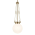 Kichler Albers 11" Wide Pendant Champagne Bronze