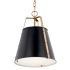 Kichler Etcher 13" Wide Pendant Black