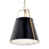 Kichler Etcher 2 Light 18" Wide Pendant Black