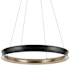 Kichler Larousse 40" Wide LED Suspension Pendant Black