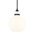 Kichler Laria 11" Wide Pendant Black