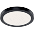 Kichler Ara 8" Wide Flush Mount Drum Ceiling Fixture Black