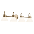 Kichler Farum 4 Light 34" Wide Vanity light Champagne Bronze