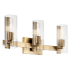 Kichler Jemsa 3 Light 23" Wide Vanity Light Champagne Bronze