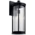 Kichler Barras 20" Tall Outdoor Wall Sconce Black