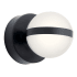Kichler Brettin 2 Light 5" Tall LED Bathroom Sconce Matte Black