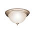 Kichler 2 Light Flush Mount Indoor Ceiling Fixture Brushed Nickel