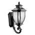 Kichler Salisbury Collection 1 Light 29" Outdoor Wall Light Black
