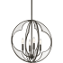 Kichler Montavello 4 Light 18.75" Wide Single Pendant Olde Bronze