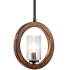 Kichler Grand Bank Convertible Single Light 9" Wide Single Pendant / Wall Sconce / Ceiling Light Auburn