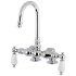 Kingston Brass Vintage Deck Mounted Clawfoot Tub Filler Polished Chrome
