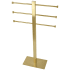 Kingston Brass Edenscape 6 Bar Towel Stand Brushed Brass