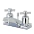 Kingston Brass Millennium 1.2 GPM Centerset Bathroom Faucet with Pop-Up Drain Assembly Polished Chrome
