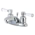 Kingston Brass Paris 1.2 GPM Centerset Bathroom Faucet with Pop-Up Drain Assembly Polished Chrome