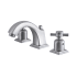 Kingston Brass Concord 1.2 GPM Widespread Bathroom Faucet with Pop-Up Drain Assembly Brushed Nickel