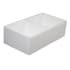 Kingston Brass Arcticstone 33" Farmhouse Double Basin Stone Composite Kitchen Sink with Basket Strainers Matte White