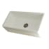 Kingston Brass Arcticstone 36" Farmhouse Single Basin Stone Composite Kitchen Sink with Basket Strainer Matte White