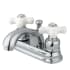 Kingston Brass 1.2 GPM Centerset Bathroom Faucet with Pop-Up Drain Assembly Polished Chrome