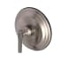 Kingston Brass Pressure Balanced Valve Trim Only with Single Lever Handle Brushed Nickel