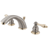 Brushed Nickel/Polished Brass