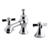 Kingston Brass Millennium 1.2 GPM Widespread Bathroom Faucet with Pop-Up Drain Assembly Polished Chrome