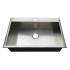 Kingston Brass Uptowne 32" Drop In Single Basin Stainless Steel Kitchen Sink Brushed