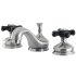 Kingston Brass Duchess 1.2 GPM Widespread Bathroom Faucet with Pop-Up Drain Assembly Brushed Nickel